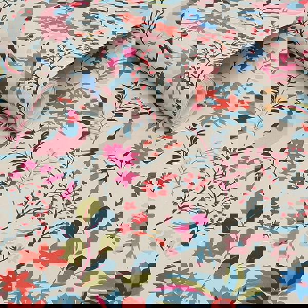 Joules Fields Edge Wallpaper - Antique Creme - 10m