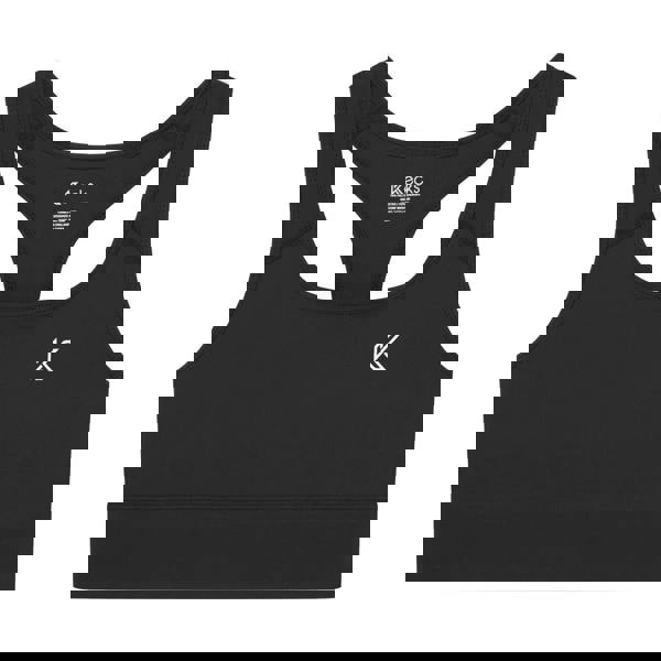 Kecks Black Active Sports Bra