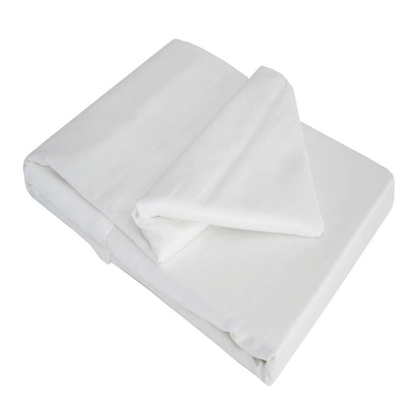 Belledorm 100% Cotton Sateen Flat Sheet - White