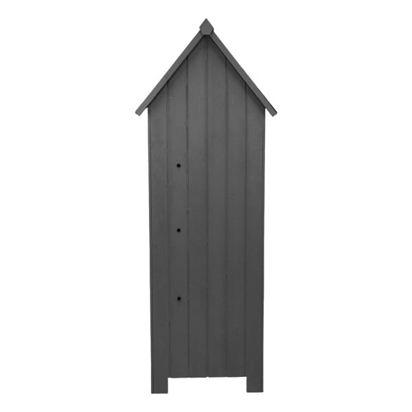 Monstershop Wooden Garden Shed - Dark Grey