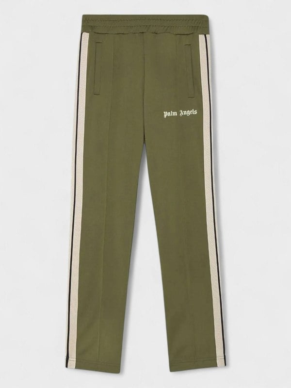 Palm Angels Classic Track Pants Military White - Supplied FashionPalm Angels