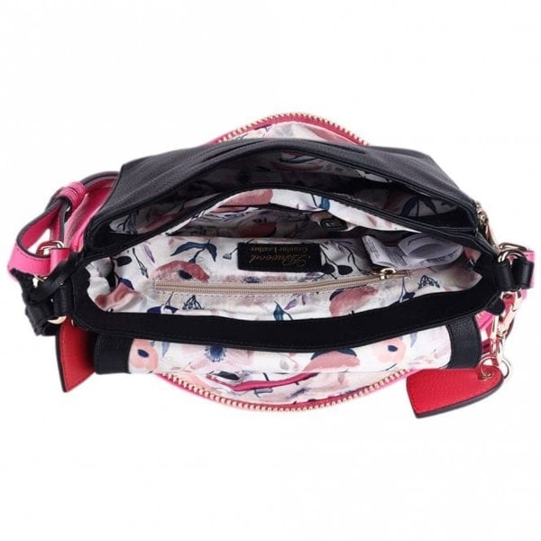 Ashwood Ladies Flap Over Leather Shoulder Bag
