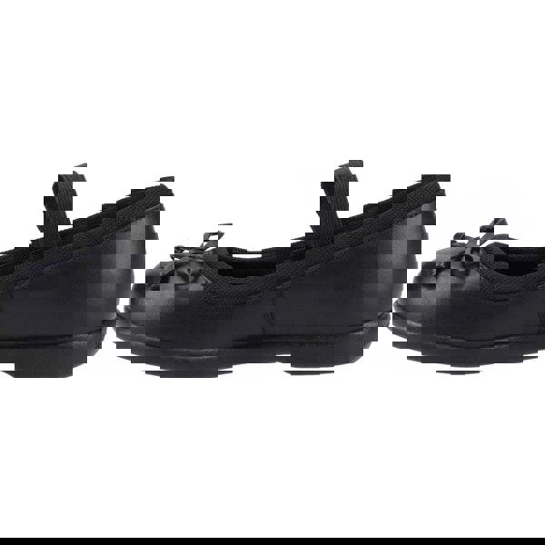 Hush Puppies Betty Junior Leather Girls's Black Shoes