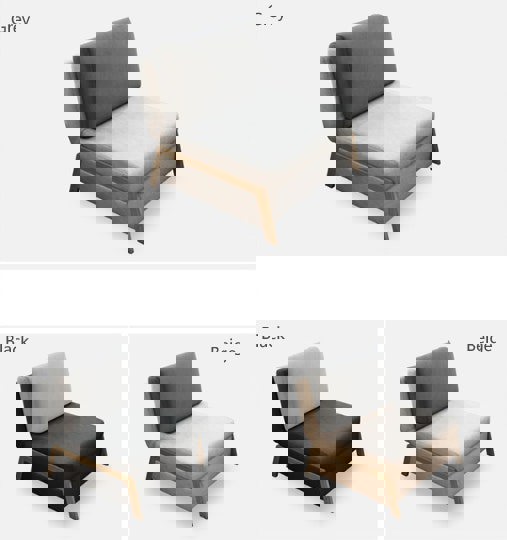 Nora Sofa Bed, Single Bed-Weilai Concept-Black-94cm-Rit Concept