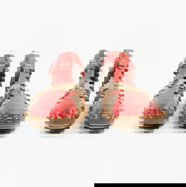 Rieker M1655-33 Womens Sandals - Red Combination