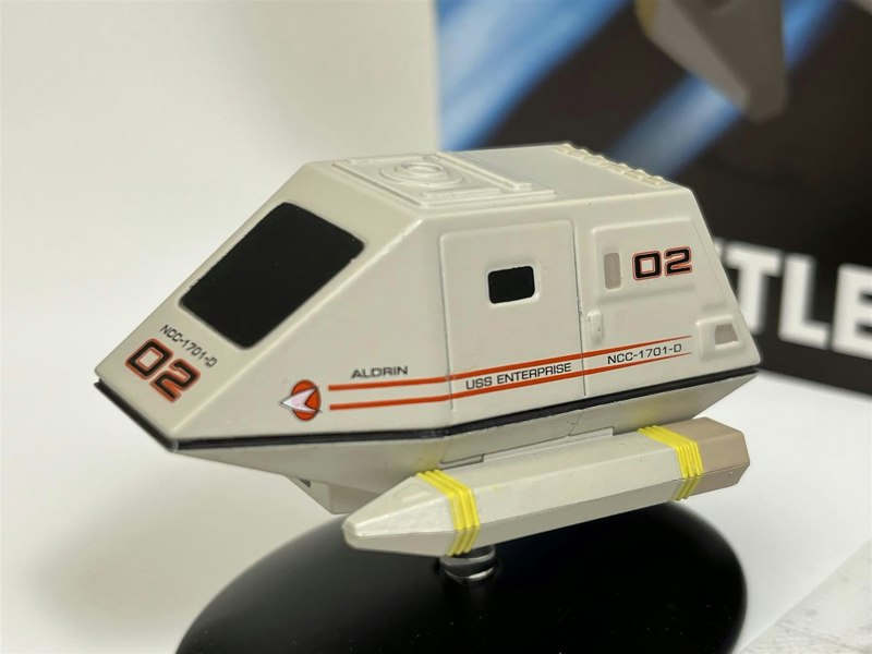 Eaglemoss Star Trek Type 15 Shuttle NCC 1701 with booklet Magazine Startrek4