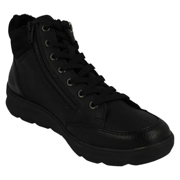 Rieker Ladies Rieker Dual Fastening Ankle Boots Z0040