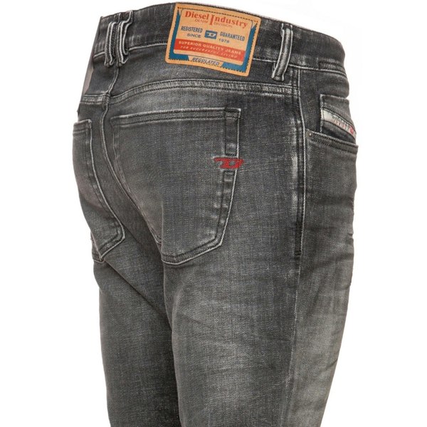 Diesel Sleenker Fadeded Black Faded Denim Jeans W28 / 30L