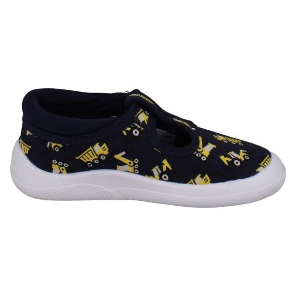 Start-rite Kids Startrite First Walking Canvas T-Bar Shoes Wriggles T-Bar