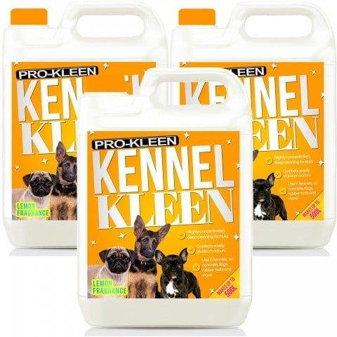 ProKleen Pro-kleen Kennel Kleen - Disinfectant, Cleaner, Sanitiser & Deodoriser - Concentrated Formula Kennel Cleaner 15L Lemon