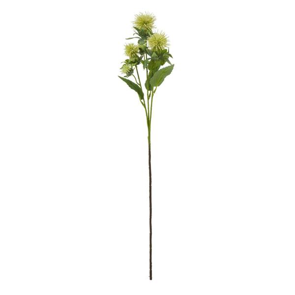 Hill Interiors Anemone Spray Artificial Flower - Green - 