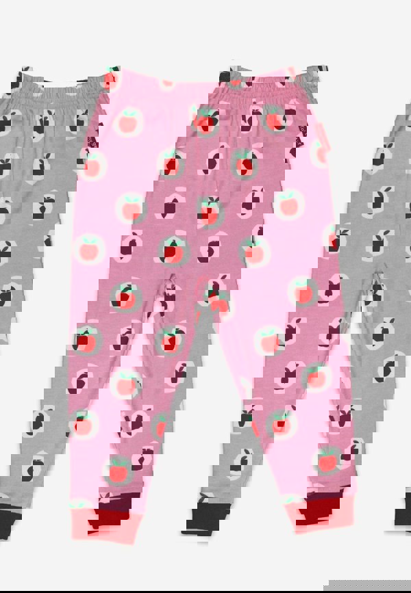 Organic Apple Print Pyjamas - Toby Tiger