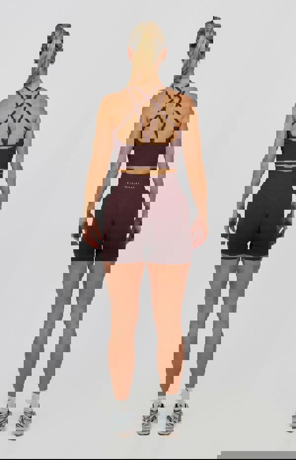 V3 Apparel Form Seamless Scrunch Shorts - Plum Purple