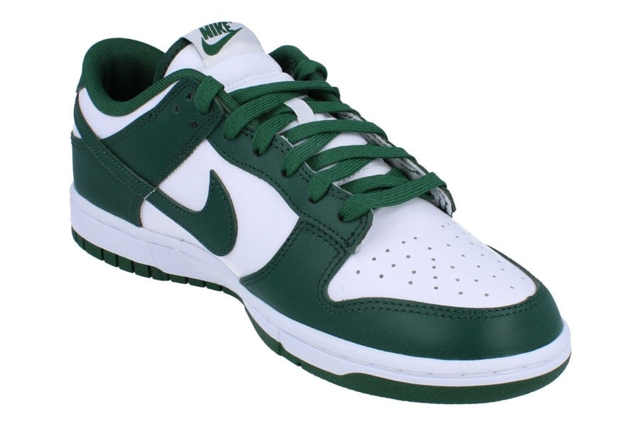 Nike Dunk Low Retro Mens Trainers Dd1391 101 - White Team Green White 101 - Photo 3