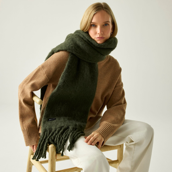 Regatta Womens Aleena Ombre Scarf - Dark Khaki