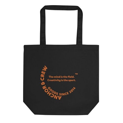 Anchor & Crew Creativity Is The Sport Creative Standard Recycled Cotton Tote Bag