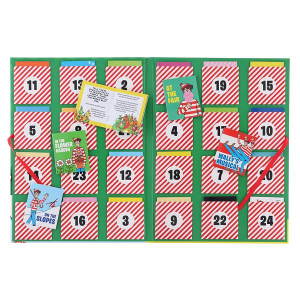 Where's Wally? Advent Calendar 24 Book Collection: Countdown to Christmas with this ultimate festive Where’s Wally? gift for kids 5 and up!