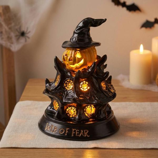 Garden Greatness Halloween Pumpkin Witch Hat Night Light