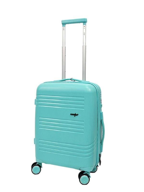 Eagle Luggage Hard Shell Cabin 4 Wheel Luggage TSA Travel Bag