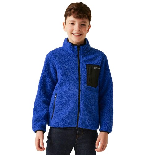 Regatta Kids Frankie Full Zip Fleece Jacket - Olympian Blue
