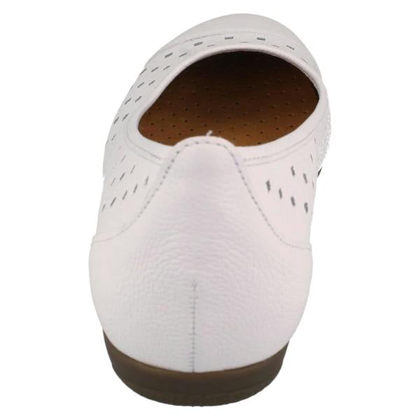 Gabor Ladies Gabor Slip On Pumps With Lazer Cut Detail 64.169