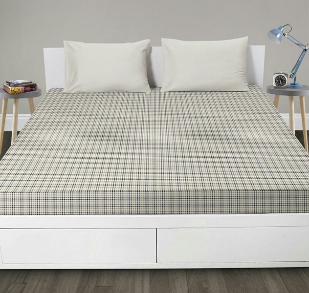 Velosso Denim Patchwork Fitted Sheet