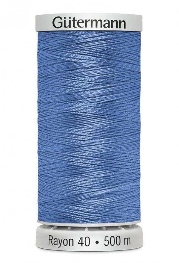 Gutermann No 40 Sulky Rayon Embroidery Thread 500m Rayon Thread Suitable For Embroidery