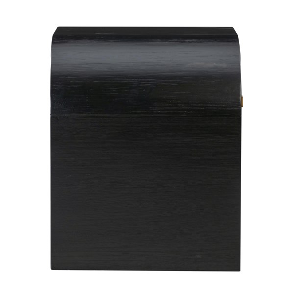 Furniture Edit Hump Black Nightstand Bedside Table