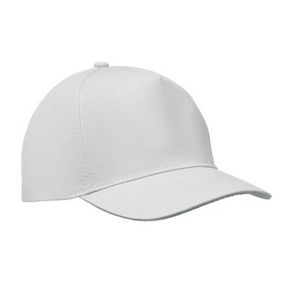 MidOcean Sunny 5 Panel Baseball Cap - White - 