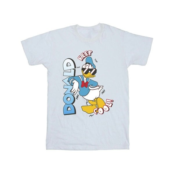 Disney Mens Donald Duck Cool T-Shirt - White