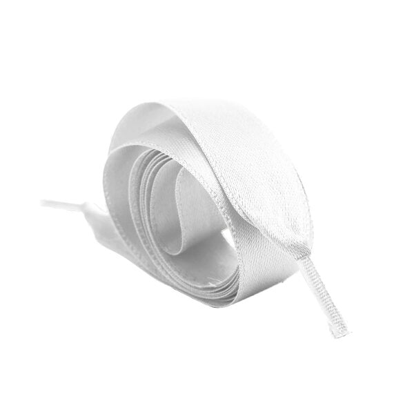 Superga Satin Shoe Laces - White