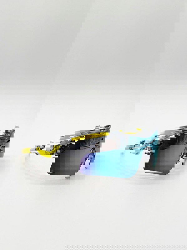 SVNX Outdoor Sports Racer Sunglasses in Multi Yellow with Hard Card