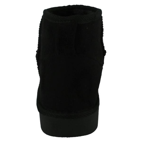 Spot On Ladies Spot On Chunky Sole Wide Fit Casual Ankle Boots F4462