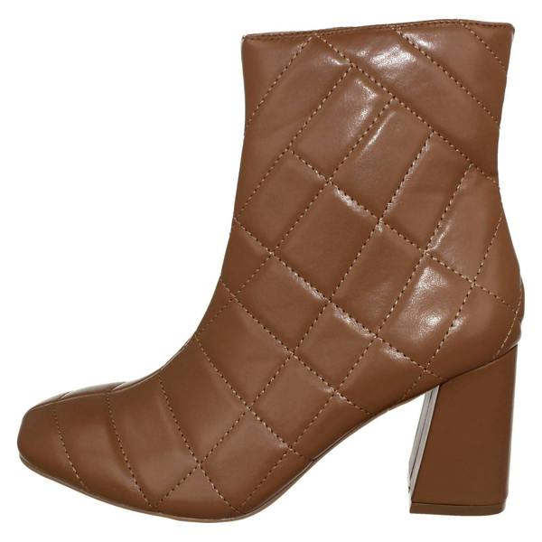 Spot On Ladies Spot On Block Heel Ankle Boots