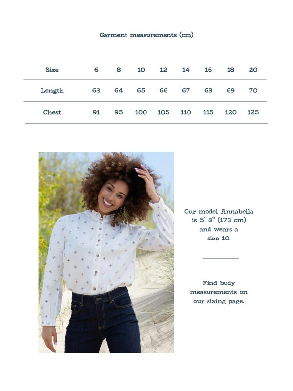 Kite Organic Littlebredy Fine Twill Blouse