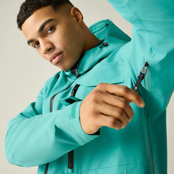 Dare 2B Mens Altitude Guard 3 Layer Membrane Ski Jacket - Teal - 