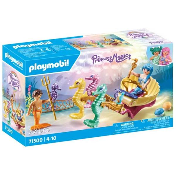 Playmobil Mermaid Seahorse Carriage - 71500 Playset