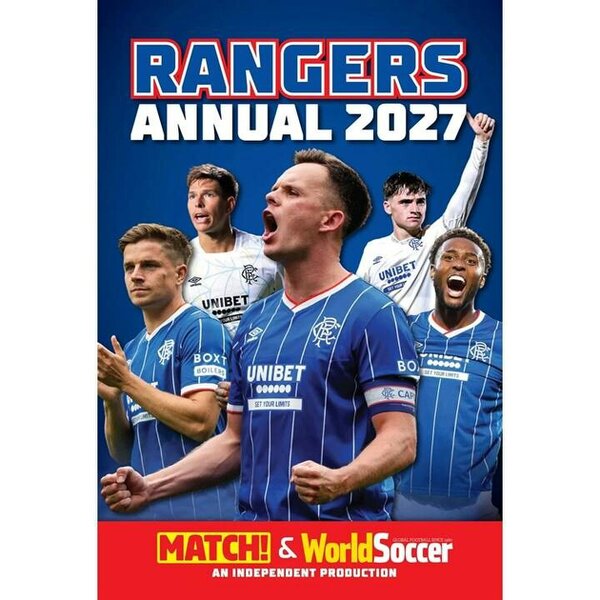 Rangers FC Match! Rangers FC Annual 2027, Annuals, Sports, Gift