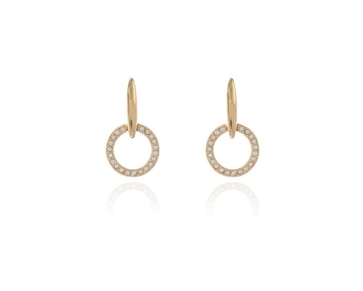 Cachet London Lara Drop Gold Earrings