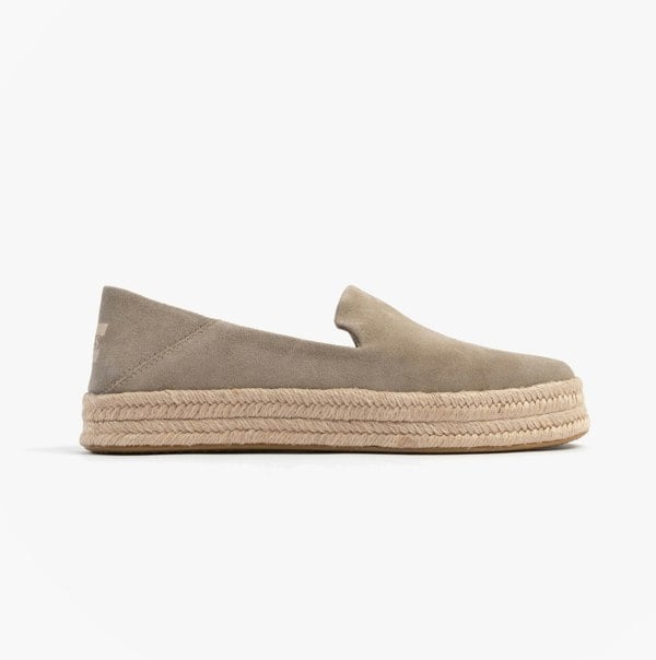 TOMS CAROLINA Womens Espadrille Natural