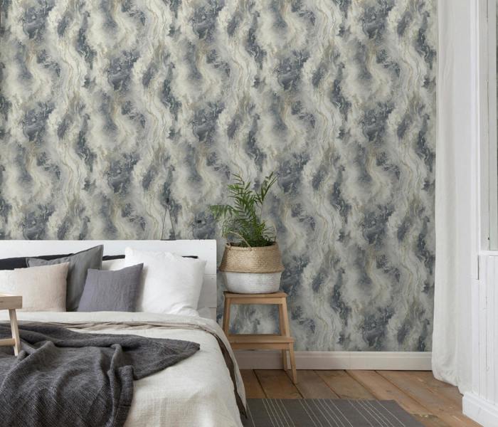 Elle Decoration By Erismann Cosmic Luxury Marble Wallpaper