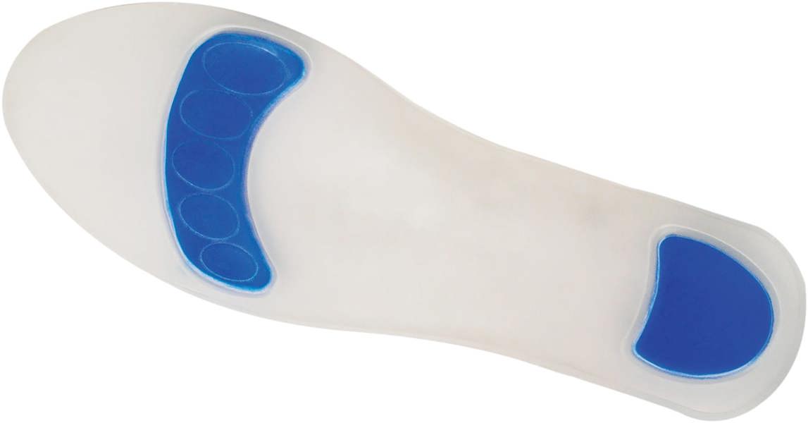 Aidapt Full Length TPE Gel Insoles Pair Medium