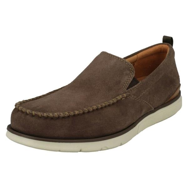 Clarks Mens Clarks Casual Slip On Shoes Edgewood Step