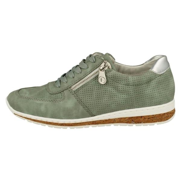 Rieker Ladies Sneakers By Rieker Zip Detailed Trainers N5127
