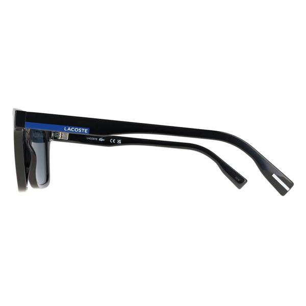 Lacoste Sunglasses L987S 001 Black Solid Blue