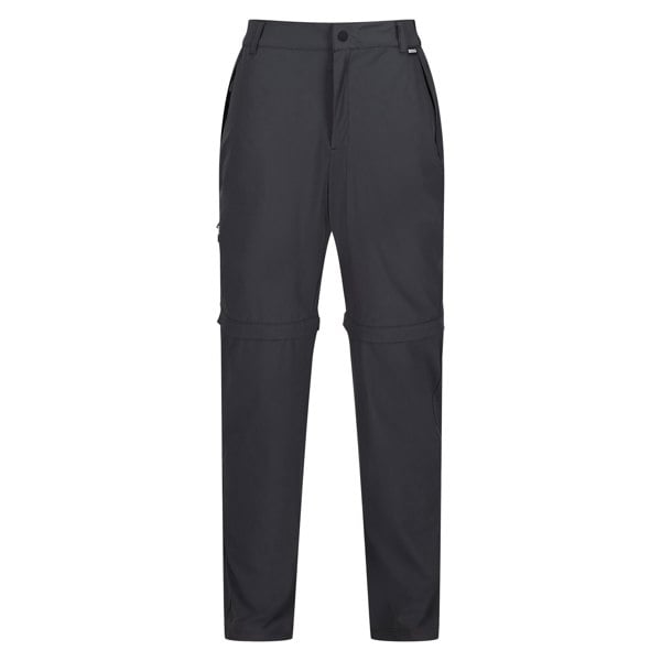 Regatta Mens Travel Light Zip-Off Trousers - Ash