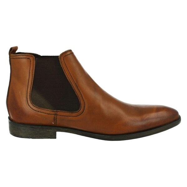 Base London Mens Base London Pull On Chelsea Boots Saffron