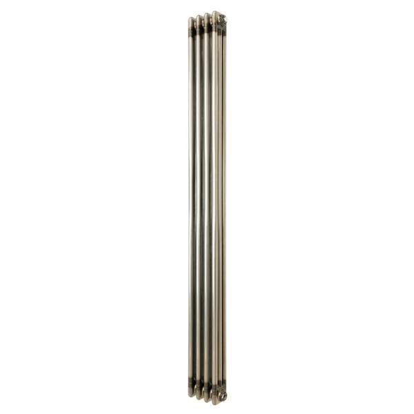 Monstershop Traditional 3 Column Radiator - 1800 x 200mm - Raw Metal