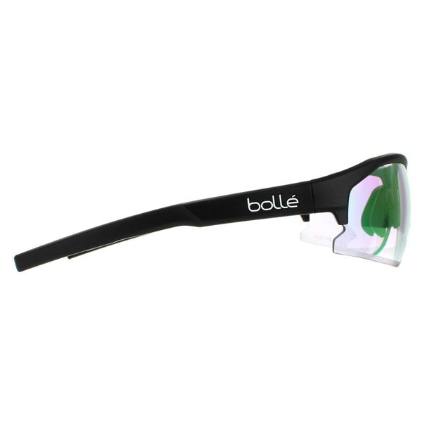 Bolle Sunglasses Bolt 2.0 BS003006 Matte Black Phantom Clear Green