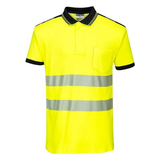 PW3 Hi-Vis Cotton Comfort Polo Shirt S/S - Hi-Vis Trousers